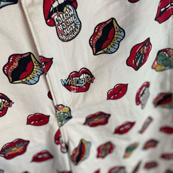 WRANGLER READ MY LIPS JEANS BARREL 652 HIGH RISE BARREL - HTF RARE SIZE 27 - Picture 7 of 14